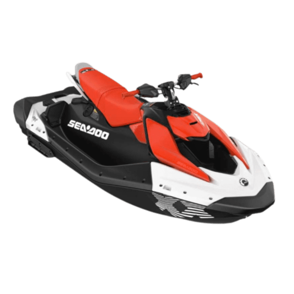 NYHET! 2024 Sea-Doo Spark 3UP Trixx 90 White/ Dragon Red