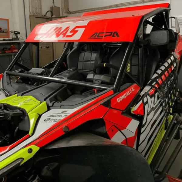 CAN-AM X3 HOMOLOGATED ROLLBAR "FMP"/ WITH TIRE SUPPORT (ROOF INCL) - Bild 3