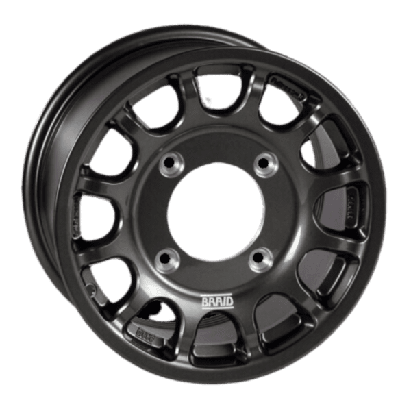 BRAID Fälgar Fullrace B Dakar 7"X14" antracit